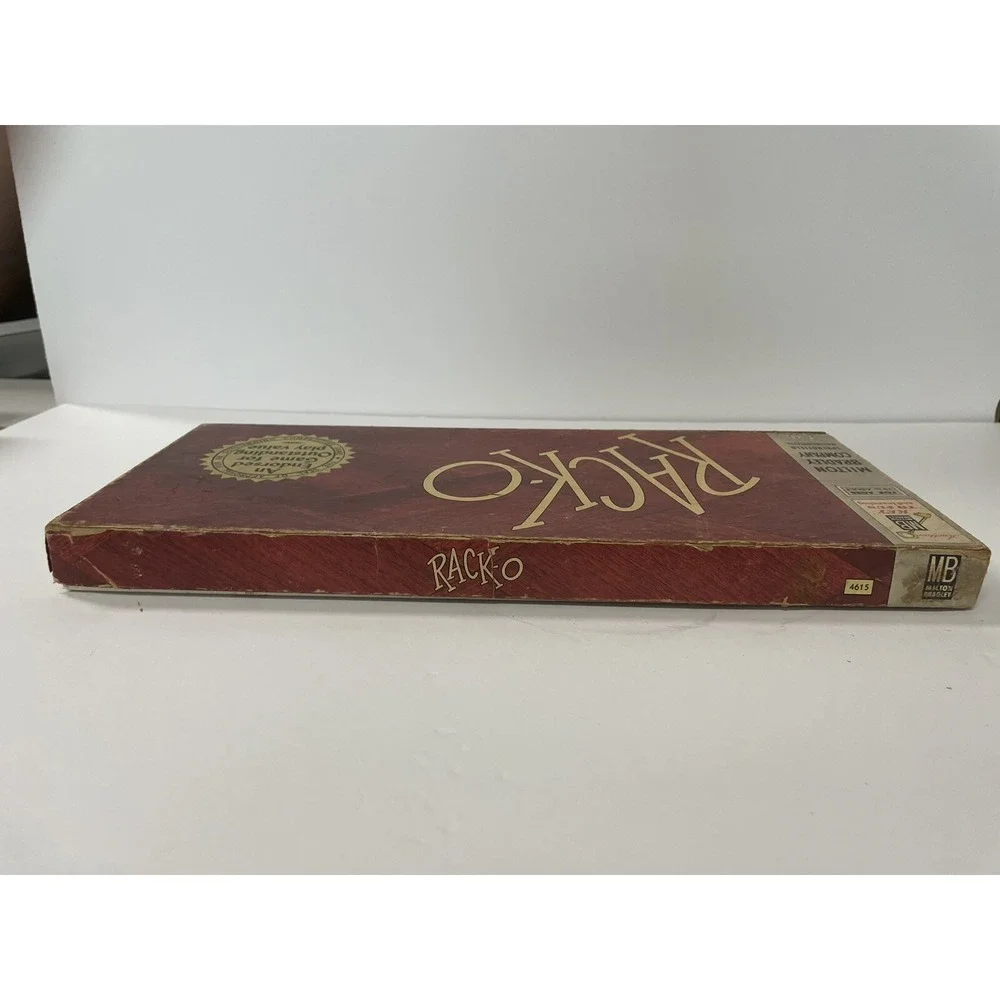 Vintage‎ 1956 Milton Bradley Rack-O Card Game Complete